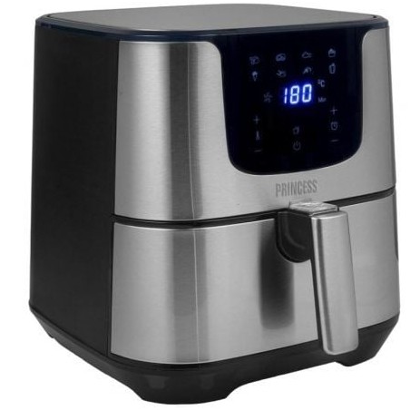 Freidora por Aire - Sin Aceite Princess Aerofryer Deluxe Digital XXL 182060- 1700W- Capacidad 5-5L