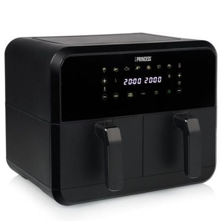 Freidora por Aire Airfryer - Sin Aceite Princess Double Basket Airfryer 182068- 2400W- Capacidad 8L