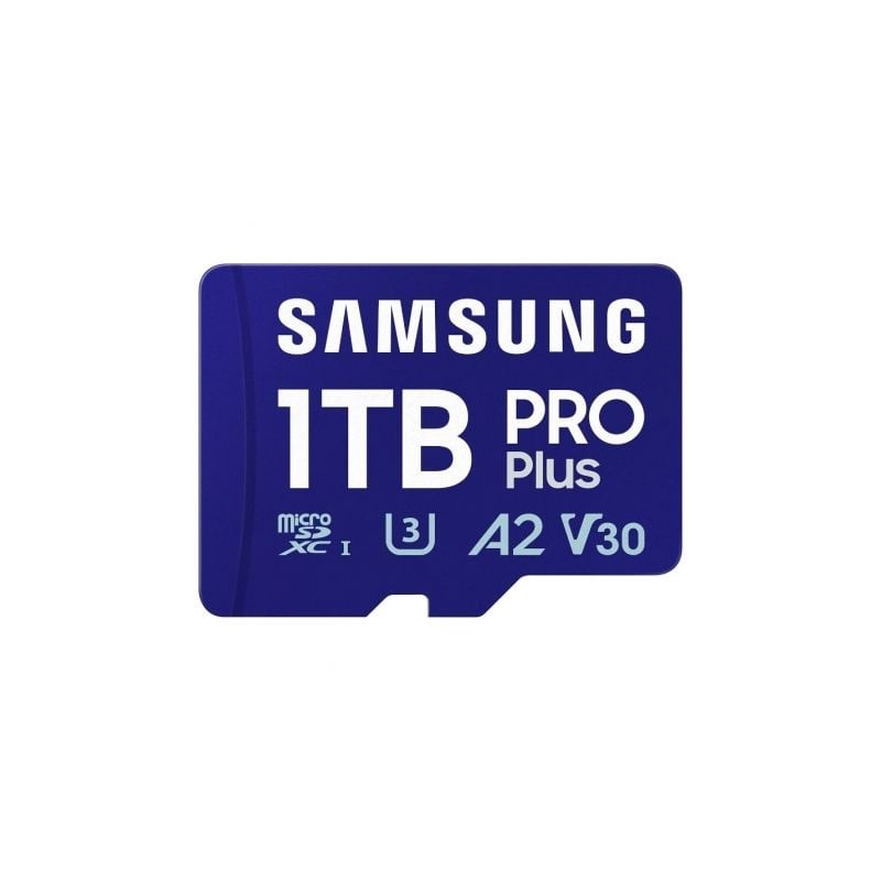 Tarjeta de Memoria Samsung PRO Plus 2024 1TB microSD XC- Clase 10- 180MBs