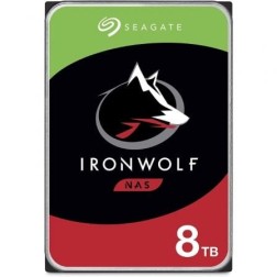 Disco Duro Seagate IronWolf NAS ST8000VN004 8TB- 3-5"- SATA III- 256MB