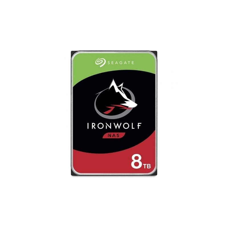 Disco Duro Seagate IronWolf NAS ST8000VN004 8TB- 3-5"- SATA III- 256MB Disco Duro Seagate IronWolf NAS ST8000VN004 8TB- 3-5"- SATA III- 256MB