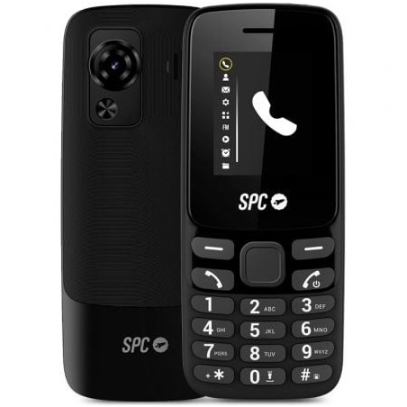 Teléfono Móvil SPC Talk 2 para Personas Mayores- 4G- Negro