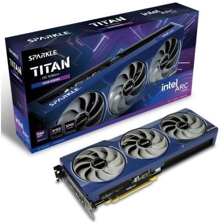 Tarjeta Gráfica Sparkle Intel Arc B580 Titan OC Edition- 16GB GDDR6
