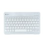 Teclado Compacto Inalámbrico por Bluetooth Subblim Smart- Plata Teclado Compacto Inalámbrico por Bluetooth Subblim Smart- Plata
