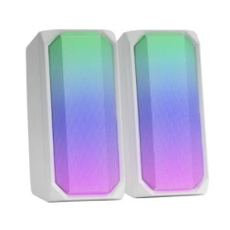 Altavoces con Bluetooth Mars Gaming MSRGBW- 15W- 2-0- Blancos