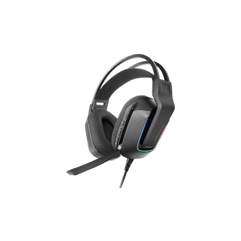Auriculares Gaming con Micrófono Mars Gaming MH-Strike- Jack 3-5- USB- Negros Auriculares Gaming con Micrófono Mars Gaming MH-Strike- Jack 3-5- USB- Negros