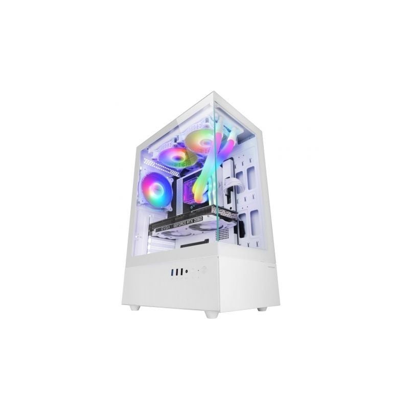 Caja Gaming Semitorre Mars Gaming MC-XO- Blanca