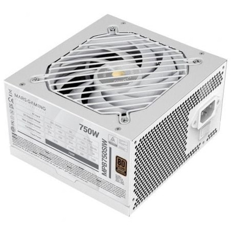 Fuente de Alimentación Mars Gaming MPB750SI- 750W- Ventilador 12cm- 80 Plus Bronze