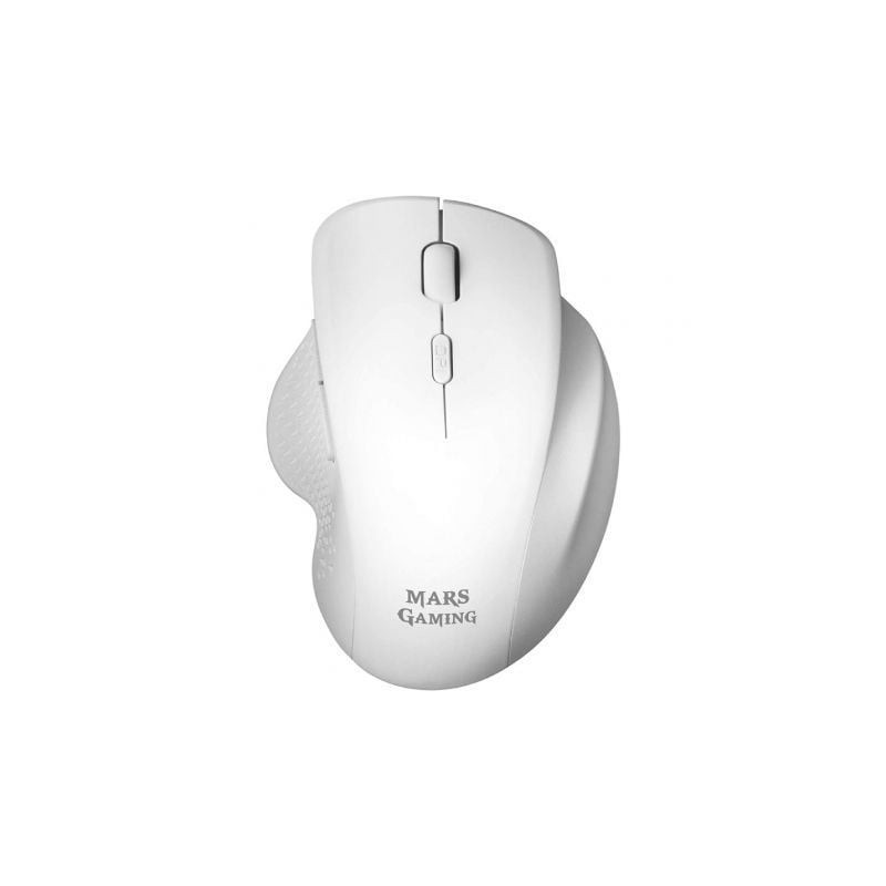 Ratón Gaming Inalámbrico Mars Gaming MMWERGO- Hasta 3200 DPI- Blanco Ratón Gaming Inalámbrico Mars Gaming MMWERGO- Hasta 3200 DPI- Blanco
