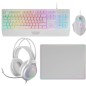 Pack Gaming Mars Gaming MCP124PROWES- Teclado + Ratón Óptico + Auriculares + Alfombrilla- Blanco Pack Gaming Mars Gaming MCP124PROWES- Teclado + Ratón Óptico + Auriculares + Alfombrilla- Blanco