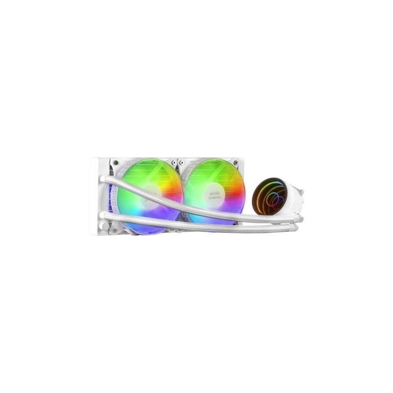 Sistema de Refrigeración Líquida Mars Gaming ML-ONE240W- Blanco Sistema de Refrigeración Líquida Mars Gaming ML-ONE240W- Blanco