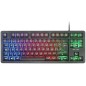 Teclado Gaming SemiMecánico Mars Gaming MK023- Negro