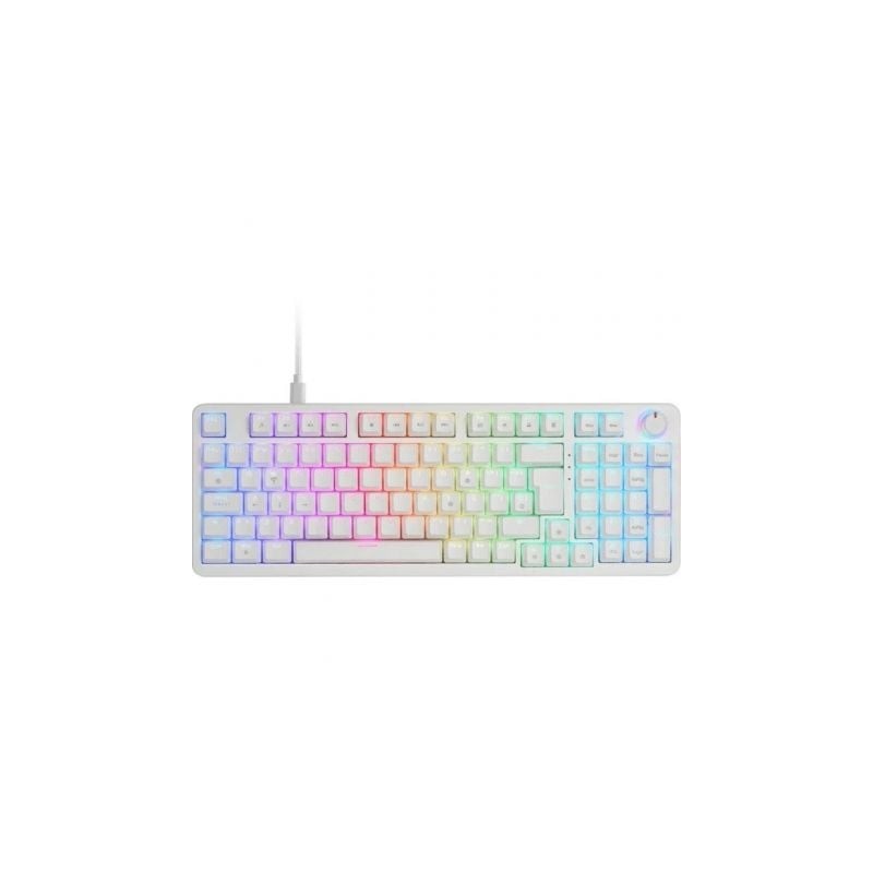 Teclado Gaming Mecánico Mars Gaming MKPROBES- Switch Azul- Blanco
