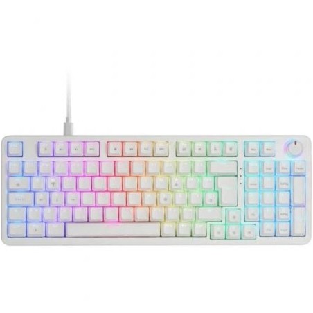 Teclado Gaming Mecánico Mars Gaming MKPROBES- Switch Azul- Blanco