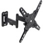 Soporte de Pared Extensible- Giratorio- Inclinable TooQ LP1344TN-B para TV de 13-43"- hasta 20kg Soporte de Pared Extensible- Giratorio- Inclinable TooQ LP1344TN-B para TV de 13-43"- hasta 20kg