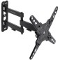 Soporte de Pared Extensible- Giratorio- Inclinable TooQ LP1345TN-B para TV de 13-43"- hasta 20kg Soporte de Pared Extensible- Giratorio- Inclinable TooQ LP1345TN-B para TV de 13-43"- hasta 20kg