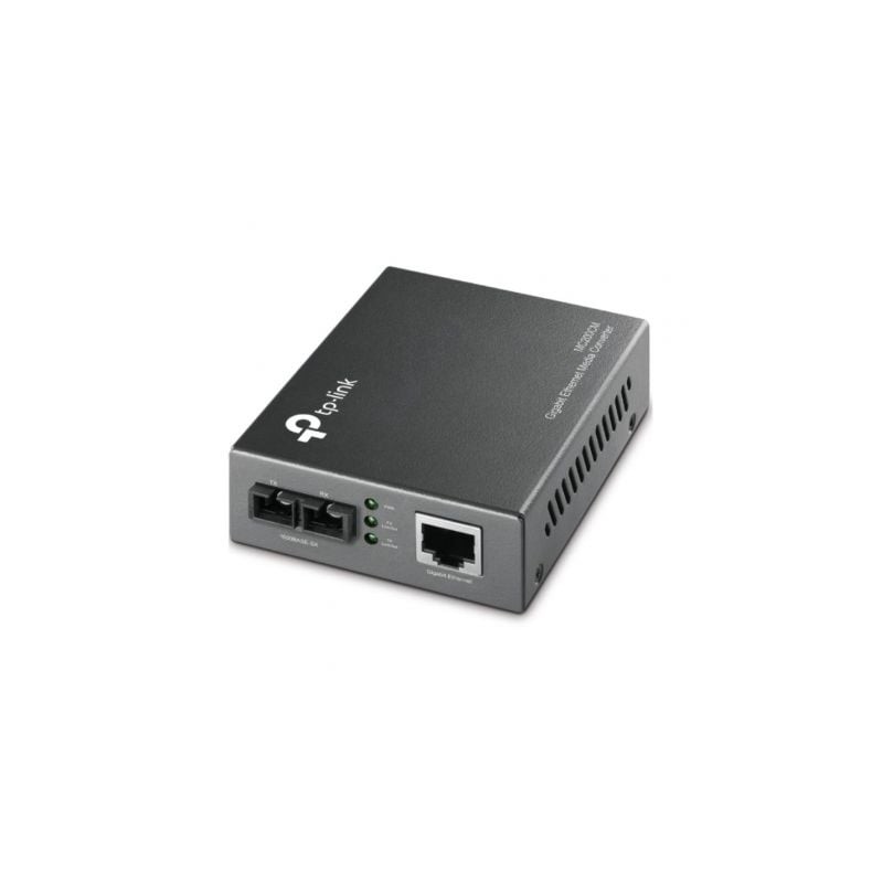 Conversor de Medios Gigabit TP-Link MC200CM- 1 Puerto- RJ-45 10-100-1000