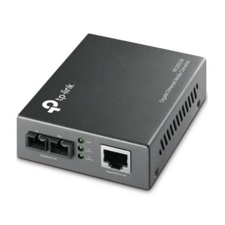 Conversor de Medios Gigabit TP-Link MC200CM- 1 Puerto- RJ-45 10-100-1000