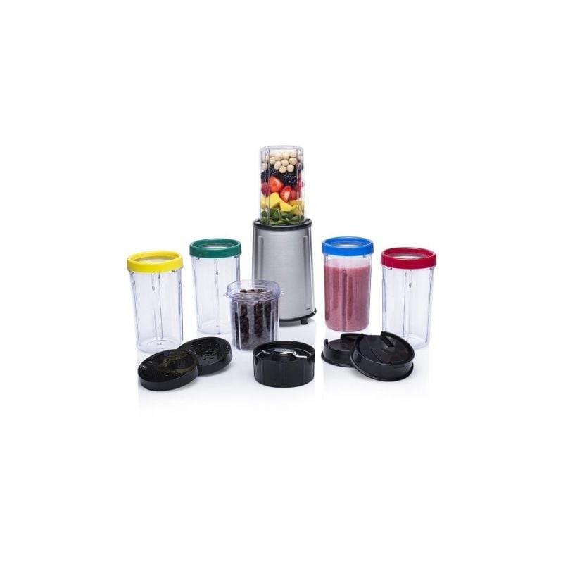 Batidora de vaso Tristar BL-4445- 240W- 1 Velocidad- Capacidad 400ml- Incluye 4 vasos Batidora de vaso Tristar BL-4445- 240W- 1 Velocidad- Capacidad 400ml- Incluye 4 vasos