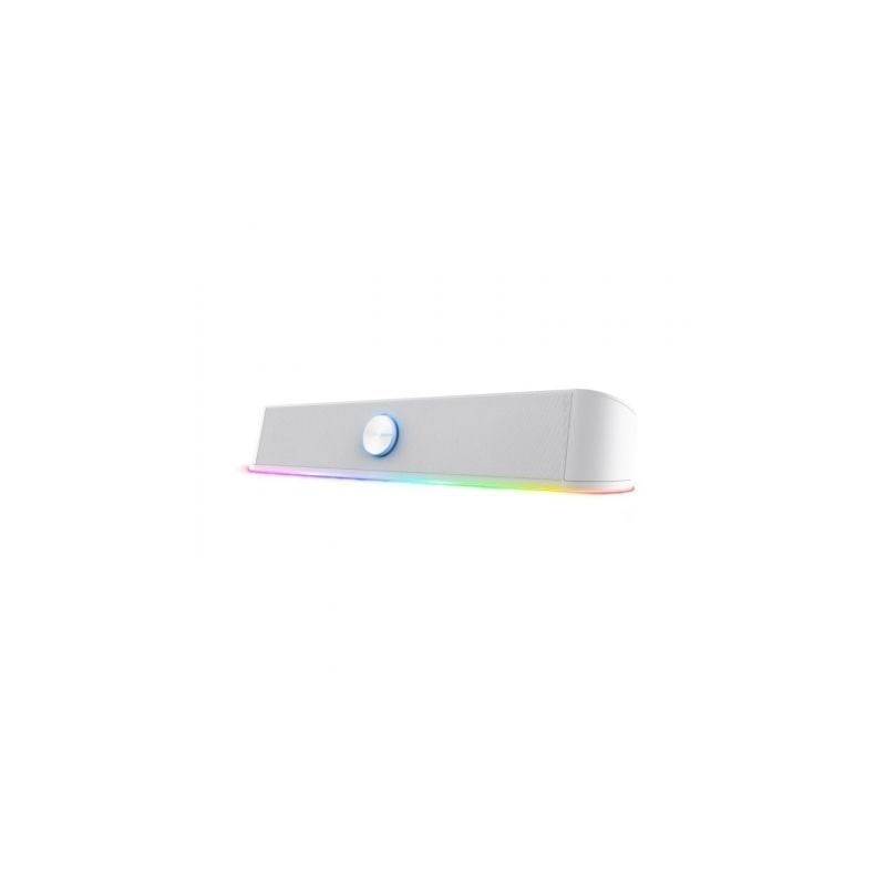 Barra de Sonido Trust Gaming GXT 619 Thorne- 12W- 2-0- Blanca Barra de Sonido Trust Gaming GXT 619 Thorne- 12W- 2-0- Blanca