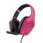 Auriculares Gaming con Micrófono Trust Gaming GXT 415 Zirox- Jack 3-5- Rosas Auriculares Gaming con Micrófono Trust Gaming GXT 415 Zirox- Jack 3-5- Rosas