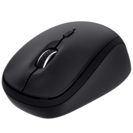 Ratón Mini Inalámbrico Trust Yvi+ Multidispositivo- Hasta 1600 DPI- Negro