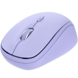 Ratón Mini Inalámbrico Trust Yvi+ Multidispositivo- Hasta 1600 DPI- Purpura