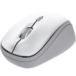 Ratón Mini Inalámbrico Trust Yvi+ Multidispositivo- Hasta 1600 DPI- Blanco