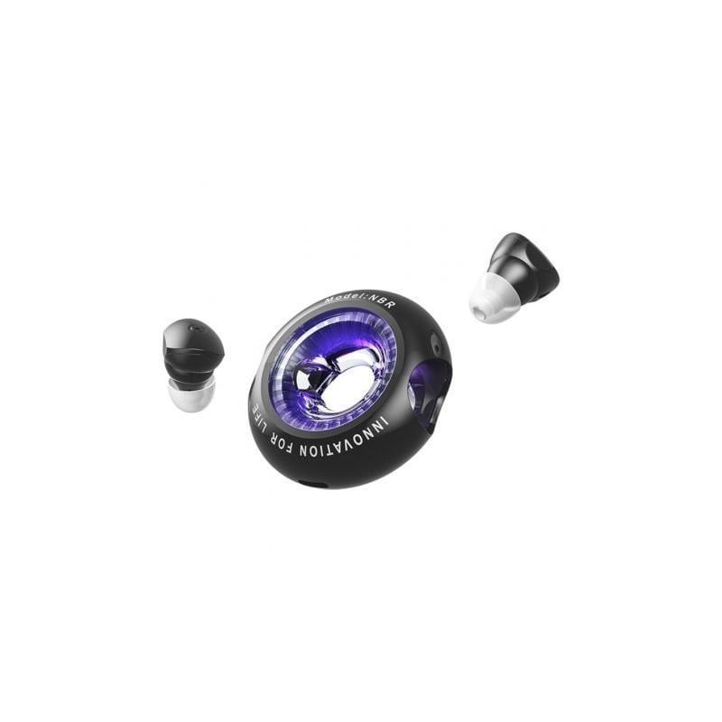 Auriculares Bluetooth Vention NBRB0 con estuche de carga- Autonomía 6h- Negros Auriculares Bluetooth Vention NBRB0 con estuche de carga- Autonomía 6h- Negros