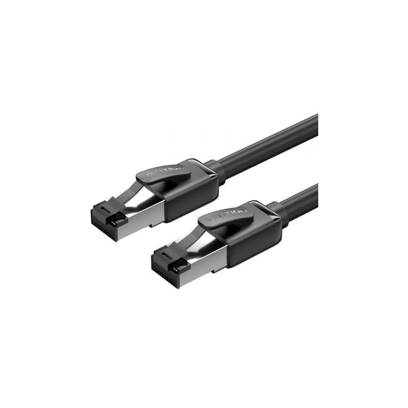 Cable de Red RJ45 SFTP Vention IKPBG Cat-8- 1-5m- Negro