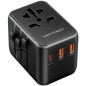 Cargador de Pared Universal Vention FJEB0- Toma de Corriente Universal- 1xUSB Tipo-C- 2xUSB- 65W Cargador de Pared Universal Vention FJEB0- Toma de Corriente Universal- 1xUSB Tipo-C- 2xUSB- 65W