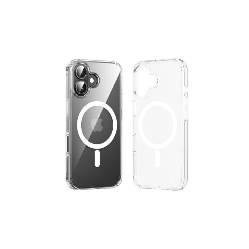 Funda Dura con Magsafe Vention KUGT0-40- Compatible con iPhone 16 Pro Max- Transparente Funda Dura con Magsafe Vention KUGT0-40- Compatible con iPhone 16 Pro Max- Transparente