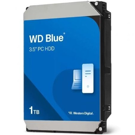 Disco Duro Western Digital WD Blue PC Desktop 1TB- 3-5"- SATA III- 64MB