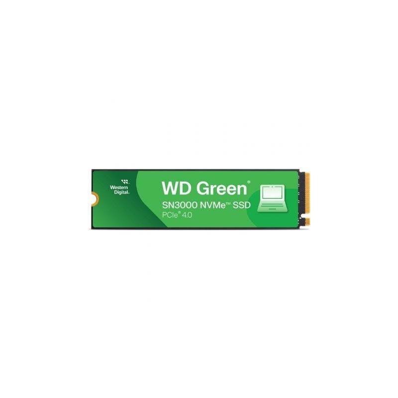 Disco SSD Western Digital WD Green SN3000 1TB- M-2 2280 PCIe- Full Capacity Disco SSD Western Digital WD Green SN3000 1TB- M-2 2280 PCIe- Full Capacity