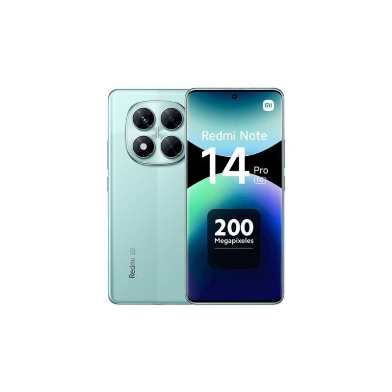 Smartphone Xiaomi Redmi Note 14 Pro 8GB- 256GB- 6-67"- 5G- Verde Smartphone Xiaomi Redmi Note 14 Pro 8GB- 256GB- 6-67"- 5G- Verde