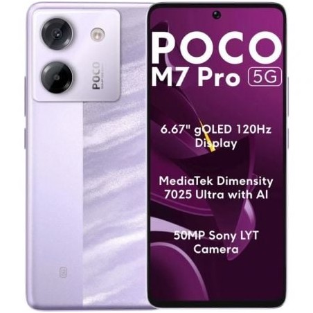 Smartphone Xiaomi POCO M7 Pro 8GB- 256GB- 6-67"- 5G- Púrpura