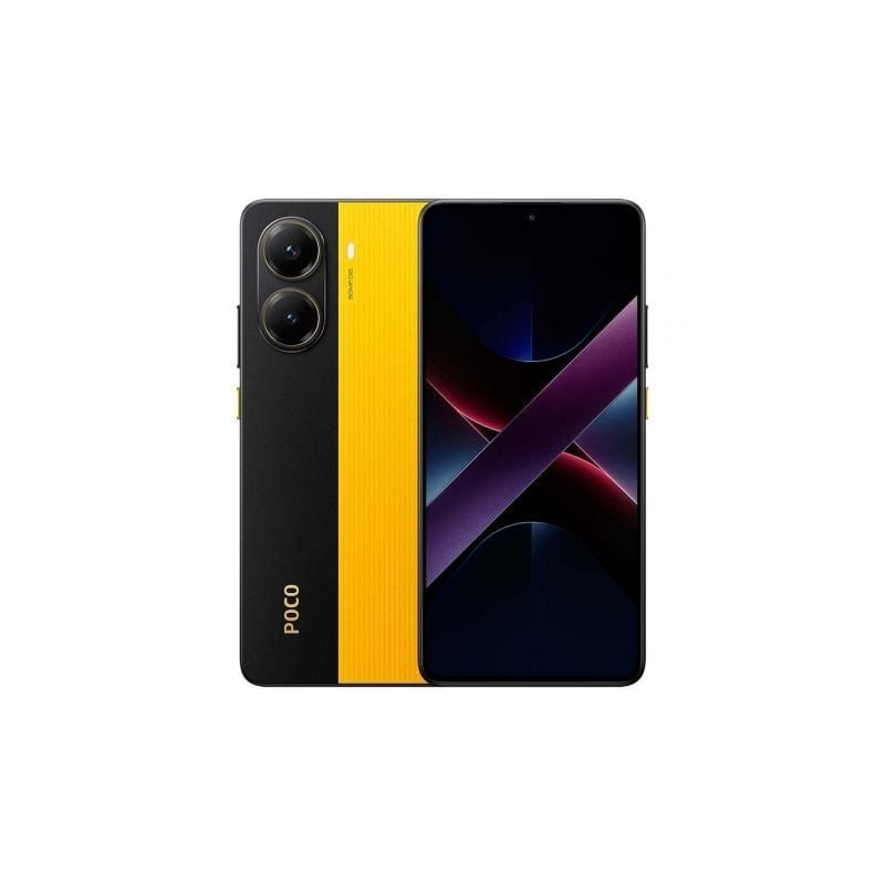 Smartphone Xiaomi POCO X7 Pro 12GB- 256GB- 6-67"- 5G- Amarillo y Negro