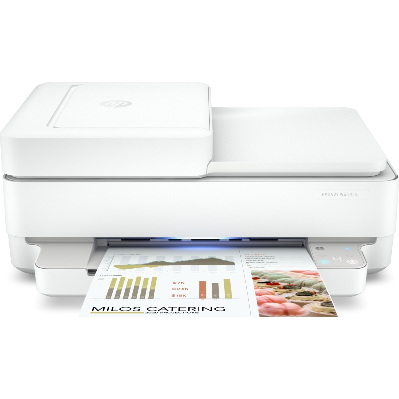 Multifunción HP Envy 6430e WiFi- Fax Móvil- Dúplex- Blanca