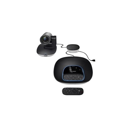 Sistema de Videoconferencia Logitech Group- Enfoque Automático- Full HD
