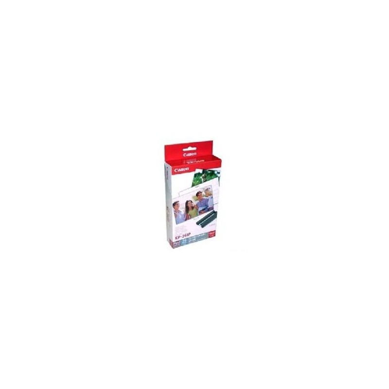 Cartucho de Tinta Original Canon KP-36IP Multipack- Tricolor + Papel Fotográfico