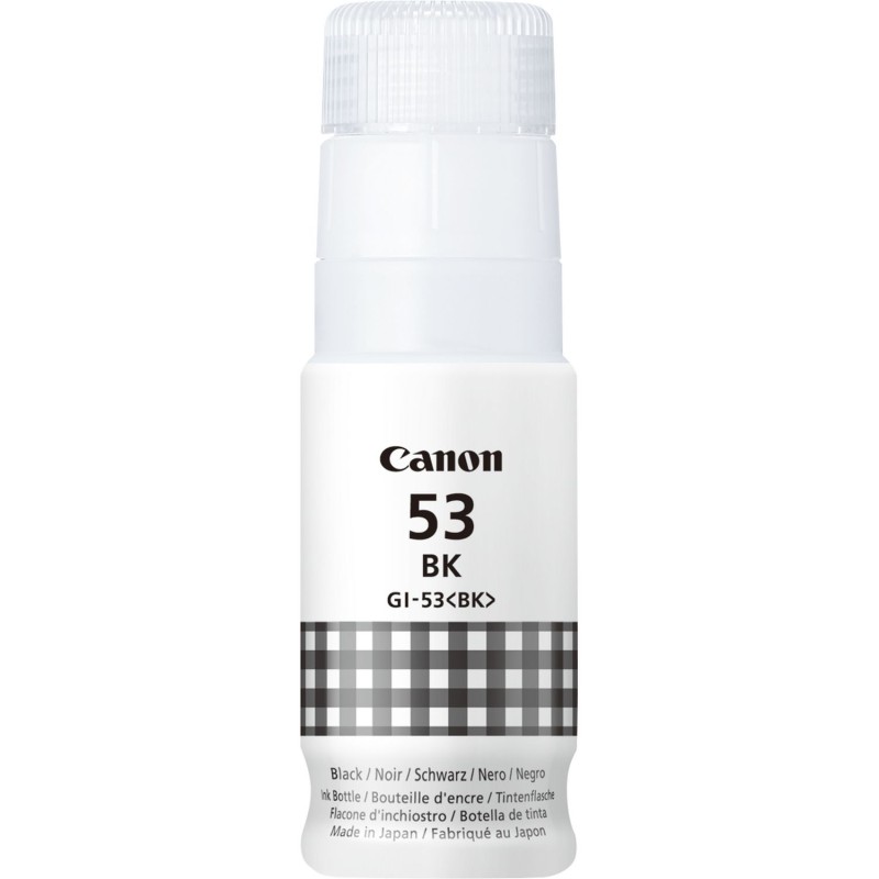Botella tinta canon gi - 53bk negra