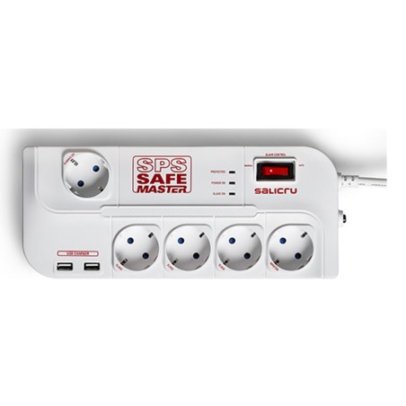 Regleta salicru sps-safe master proteccion inteligente