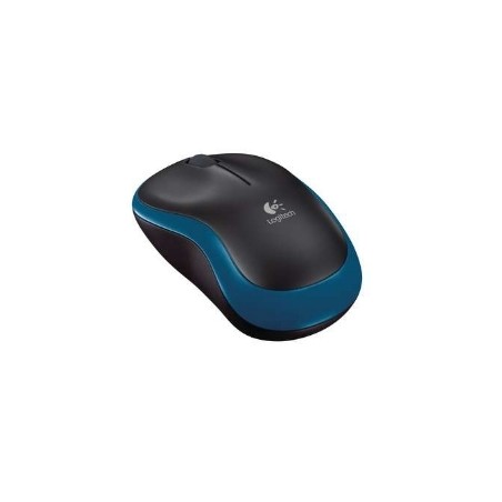Mouse logitech wireless m185 optico azul
