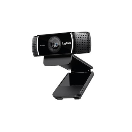 Webcam Logitech C922 Pro Stream- Enfoque Automático- 1080P Full HD