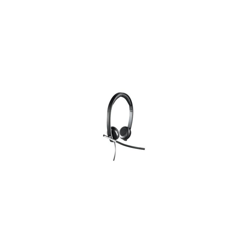 Auriculares Logitech H650e- con Micrófono- USB- Negros