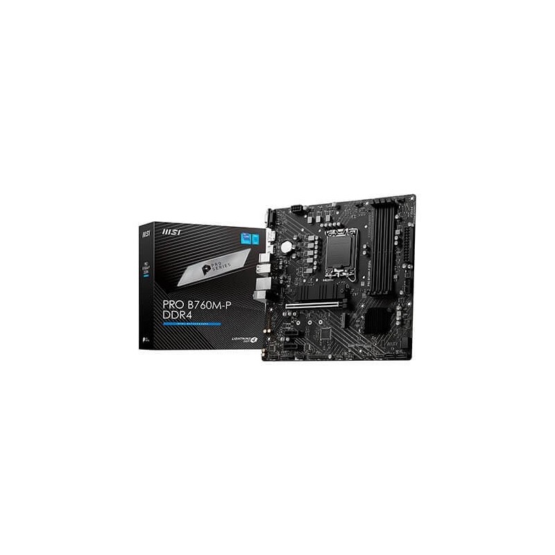 PLACA BASE MSI B760M-P 1700 MATX 4XDDR4