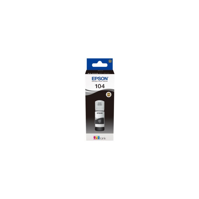 BOTELLA EPSON 104 NEGRO
