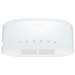 Switch D-Link DGS-1005D 5 Puertos- RJ-45 Gigabit 10-100-1000