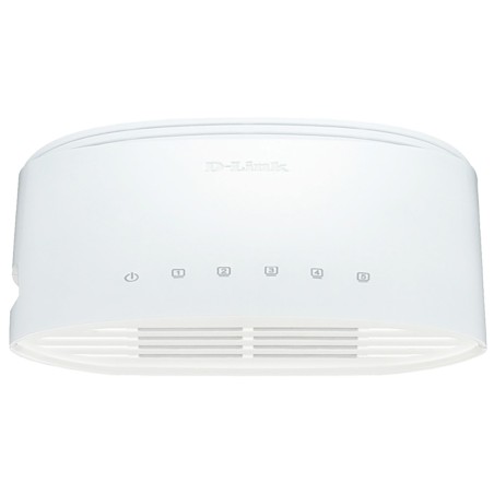 Switch D-Link DGS-1005D 5 Puertos- RJ-45 Gigabit 10-100-1000