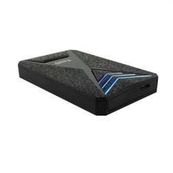 Caja Externa Gaming para Disco Duro de 2-5" TooQ TQE-2550BL- USB 3-1- Sin tornillos